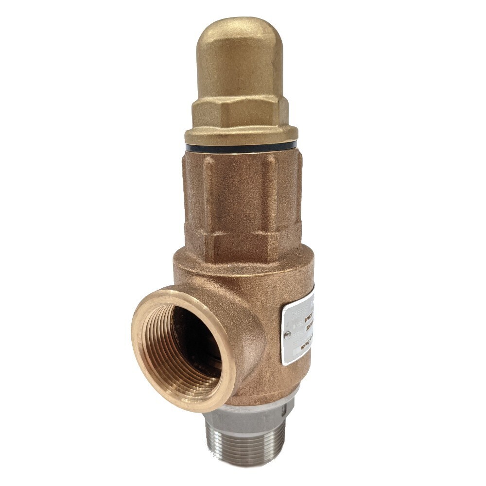 Bronze Closed Cap Pressure Relief Valve with Stainless Entry & Internals