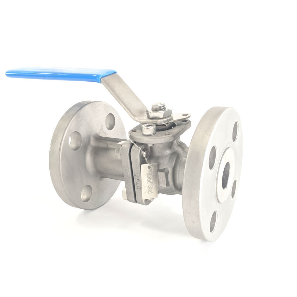 Metal Seated Stainless Steel ANSI 300 Flanged Ball Valve
