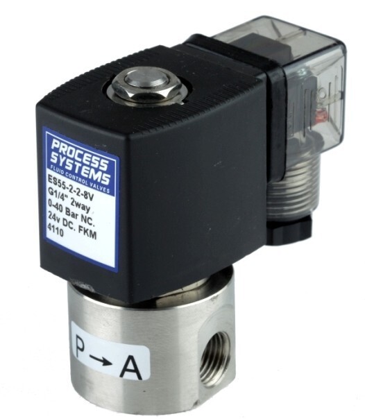 Stainless Steel General Purpose Direct Acting Normally Closed Solenoid Valve