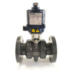 Flanged UV Stabalised PVC Electric Ball Valve