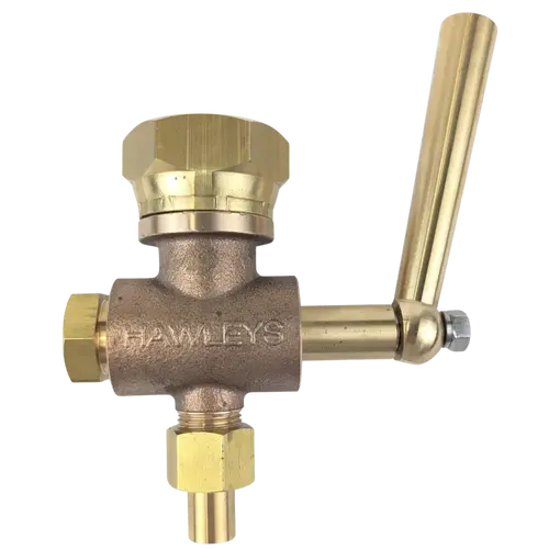 Drain for Hawleys Boiler Gauge Mount
