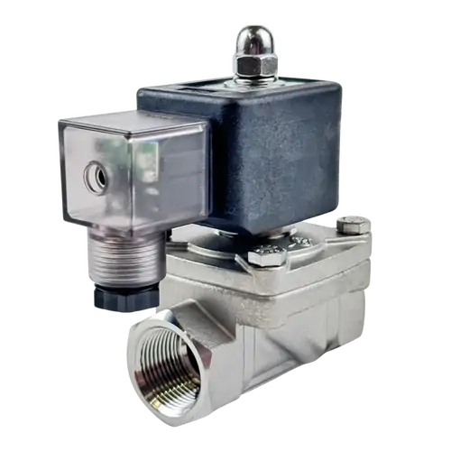 Stainless Steel Petrochemical Normally Closed Zero Differential Solenoid Valve